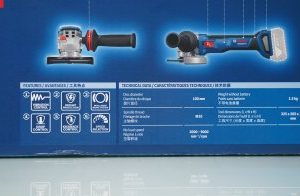 100mm Máy mài góc dùng pin 18V Bosch GWS 18V-11 S (Solo)