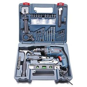 Máy khoan động lực Bosch GSB 13RE (Vali 100 món)