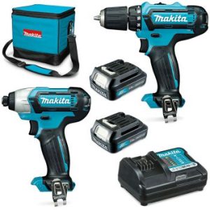 Bộ máy khoan vặn vít dùng pin Makita CLX224S (12V)