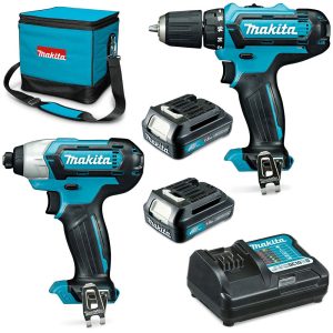 Bộ máy khoan vặn vít dùng pin Makita CLX224S (12V)