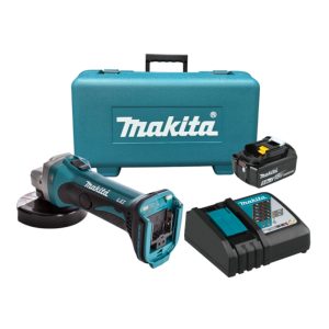 Bộ máy mài góc dùng pin 18V Makita DGA402RT (1 Pin 5.0Ah, 1 Sạc nhanh)
