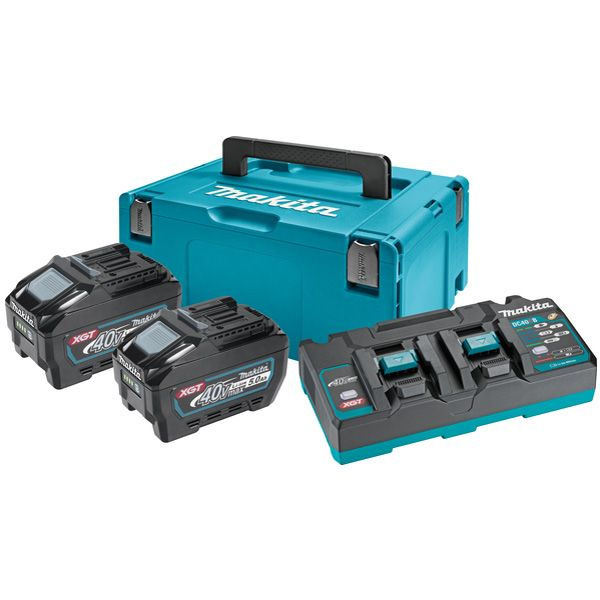 Bộ pin sạc (BL4050F*2+DC40RB+MAKPAC) Makita 191U13-9
