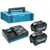 Bộ pin sạc POWERPACK 40V Makita 191V35-5 (2 Pin 5.0Ah, 1 Sạc nhanh)