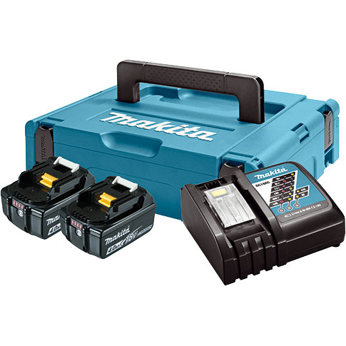 Bộ sạc và 2 pin Makpac Makita 197624-2 (18V 5.0Ah)