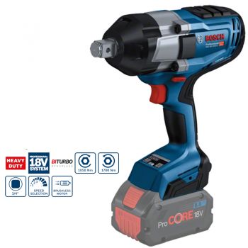 Máy siết bulong dùng pin Bosch GDS 18V-1050H ( Chưa Pin & Sạc )