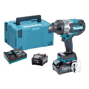 Máy vặn bu lông dùng pin 40V Max Makita TW003GM201 (2 pin 4.0Ah, sạc nhanh)